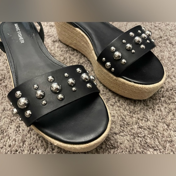 MARC FISHER Joyce Espadrille Platform Sandals - Picture 9 of 9